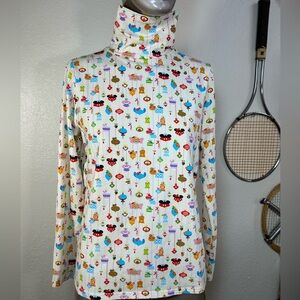 Disney Mickey Mouse and friends holiday mock pullover